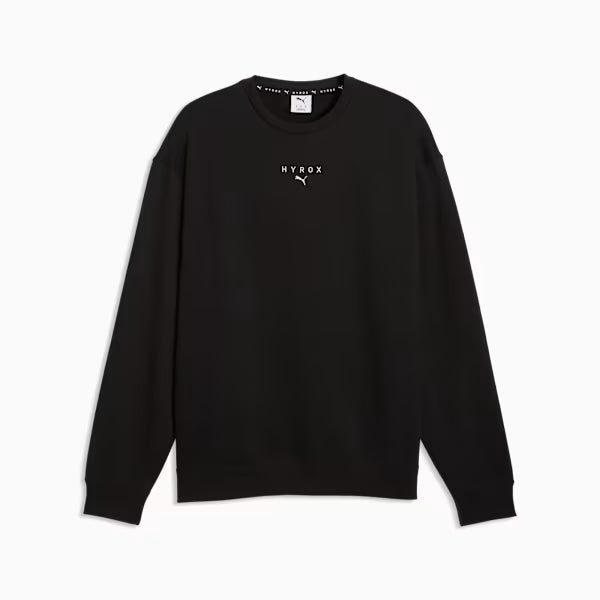 M PUMA X HYROX HEAVYWEIGHT CREWNECK PUMA Black