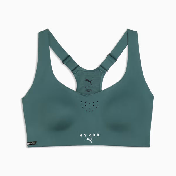 W PUMA X HYROX PWRMODE BRA Herb Garden