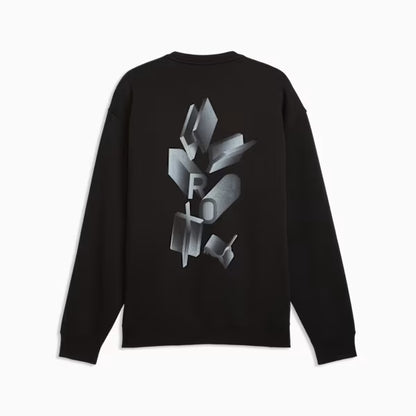 M PUMA X HYROX HEAVYWEIGHT CREWNECK PUMA Black