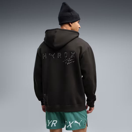 M PUMA X HYROX HEAVYWEIGHT HOODIE PUMA Black