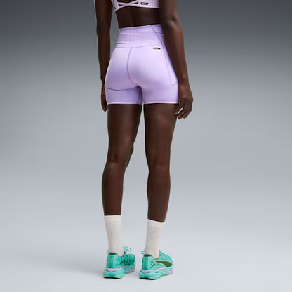 W PUMA x HYROX PWRMODE 4" SHORT TIGHTS Light Lavender