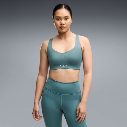 W PUMA X HYROX PWRMODE BRA Herb Garden