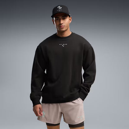 M PUMA X HYROX HEAVYWEIGHT CREWNECK PUMA Black